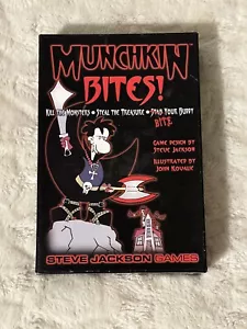 Munchkin Bites! Card Game Steve Jackson Games ABUGames-Orig Dice Not Included - Picture 1 of 3