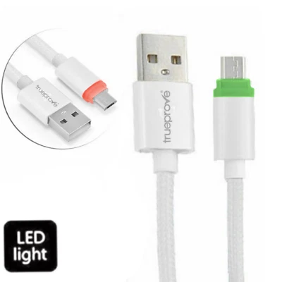 LED Lit Cable & Charger for Barnes & Noble NOOK COLOR Battery Cord Charge USB - Image 1 of 4