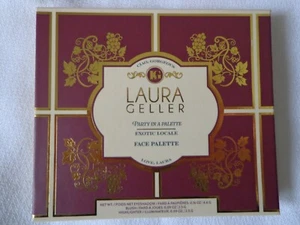 LAURA GELLAR PARTY IN A PALETTE ~EXOTIC LOCALE~FACE PALETTE SET~ NWOB - Picture 1 of 4