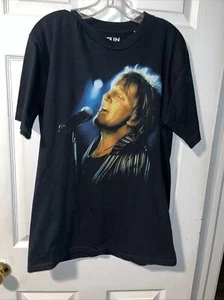 Rod Stewart T Shirt 2007 Concert Tour 2 Sided Large Cotton Black - Picture 1 of 6