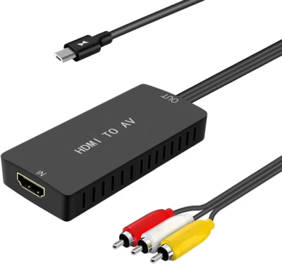Cable de Vídeo HDMI macho a VGA macho Adaptador Convertidor para PC TV 1080p 6FT - Imagen 1 de 4