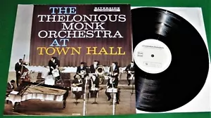 THE THELONIOUS MONK ORCH At Town Hall, Jazz LP German Test Pressing Mint- - Picture 1 of 5