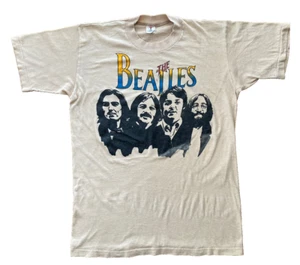 Vintage 1970er THE BEATLES John Lennon Paul McCartney George Ringo T-Shirt RAR weich! - Bild 1 von 12