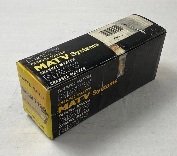 Channel Master MATV Systems Model 7494 Band Pass Filter UHF Band Channel 41 - Image 1 of 4