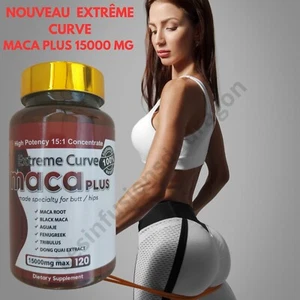 MACA 15000 Mg PLUS 120 PILLEN GESÄSS UND HÜFTEN VERGRÖSSERN - Bild 1 von 9