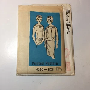 Marian Martin bedrucktes Muster 9330 Größe 12,5 Damen Rock Bluse Jacke - Bild 1 von 3