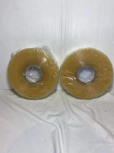 2 Rolls 3000 Feet 1000 Yards X 2.75 Inches Clear Carton Machine Packing Tape - Picture 1 of 7