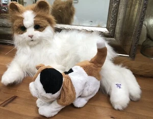 3) FurReal Friends Hasbro Katze Lulu + Baby Kätzchen 3farbig (R30) - Bild 1 von 10