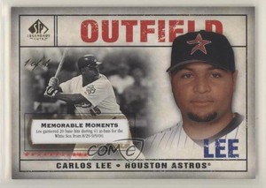 2008 SP Legendary Cuts Memorable Moments 1/1 Carlos Lee #21