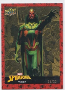 2024 Upper Deck Marvel Spider-man Vision #43 GOLD /33 - Picture 1 of 2