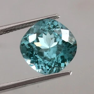 Piedras preciosas sueltas de espinela verde ceilán impecable natural AAA 11x11 mm - Imagen 1 de 4
