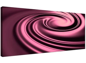 Pflaume großes Leinwandbild zeitgenössisch abstrakt 1059 - Bild 1 von 4