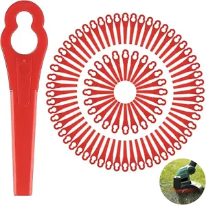 150 Pz Lame in Plastica per Tagliaerba, Compatibili FRT18A FRT20A1. - Foto 1 di 7