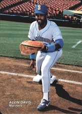 1990 Mariners Mother's #2 Alvin Davis 