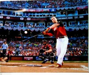 TODD FRAZIER UNSIGNED 2015 ALLSTAR 8X10 PHOTO REDS RARE! - Picture 1 of 1