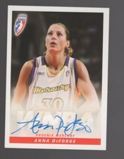 Anna DeForge AUTOGRAPH Nebraska Cornhuskers 2006 WNBA Basketball AUTO Phoenix 