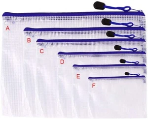 Taschen-Aktentaschen mehrere Größen mit Reißverschluss 6 Stück B4, B5, A4, B6, A5, A6 - Bild 1 von 1
