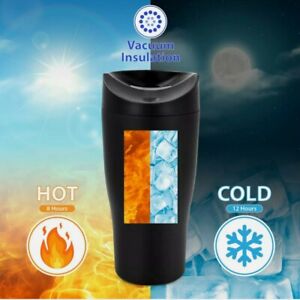 Insulated coffee mug leak proof thermal travel mug hot/cold 350ml