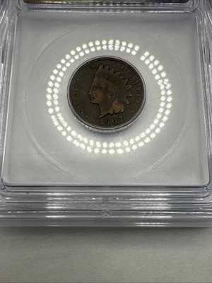 1907 Indian Cent Penny 1C - ICG Certified Genuine #50340 - Image 1 of 4