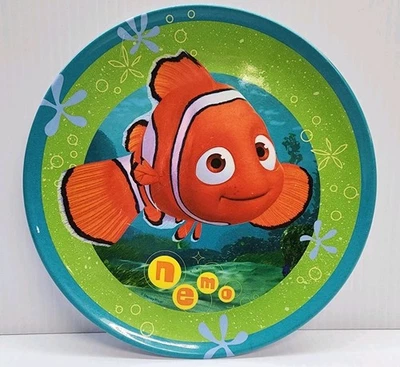 Vintage Disney Finding Nemo Melamine Kids Dinnerware Plate Zaks Designs - Image 1 of 4