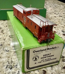 HO Brass OMI - Overland Models, Inc. GN - Great Northern X-181 "Hutch" Caboose - Picture 1 of 6