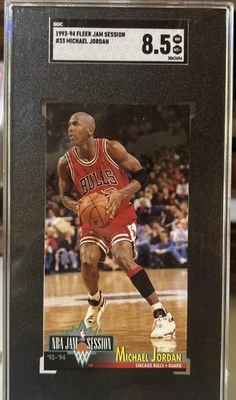 💥 RARO 💥 1993-94 Fleer NBA Jam Session - Michael Jordan #23 💥 The GOAT 🐐 💥 Foto 1 de 2