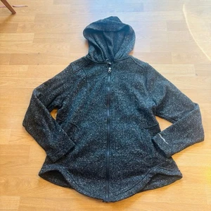 EDDIE BAUER FULL ZIP SWEATSHIRT HOODIE WOMENS XL - Picture 1 of 2