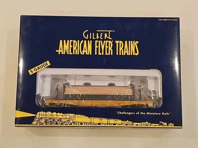 American Flyer S Gauge 6-49011 UP "Moe & Joe" Operating Lumber Car NIB - Image 1 of 4