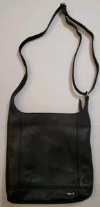 Cartera bandolera The Sak de cuero granulado negro - Imagen 1 de 8