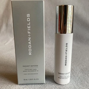 Rodan + Fields Radiant Defense Perfecting Liquid SPF 30 Shell 1 NEW   1.69 fl oz - Picture 1 of 10