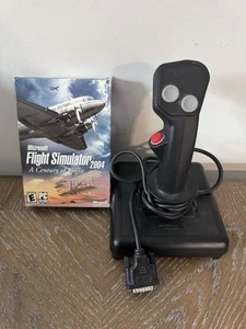 Microsoft Flight Simulator 2004: A Century of Flight PC CD-ROM With Flight Stick - Picture 1 of 15