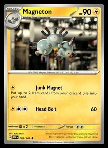 Magneton Uncommon 082/165 SV: Scarlet & Violet 151 Pokemon Card - Picture 1 of 2