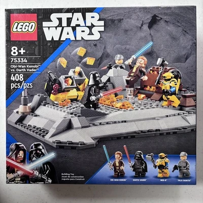 LEGO Star Wars Obi-Wan Kenobi vs. Darth Vader 75334 New & Sealed - Image 1 of 2