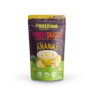 Gefriergetrocknete Ananas Bits: große Stücke, ohne Zuckerzusatz - NutriPur - Bild 1 von 7