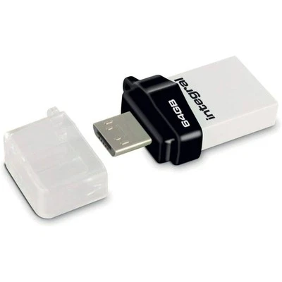 Integral Dual USB Containing Micro USB And USB 3.0 Containing 64GB - Image 1 of 3
