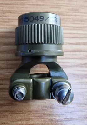 27 pcs -AMPHENOL M85049/38-9W MIL SPEC Size 9 Circular Connector Backshell - Image 1 of 4