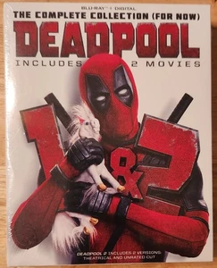 Deadpool / Deadpool 2, Complete Collection, Blu-Ray Digital DVD, 2 Disc Set - Picture 1 of 6