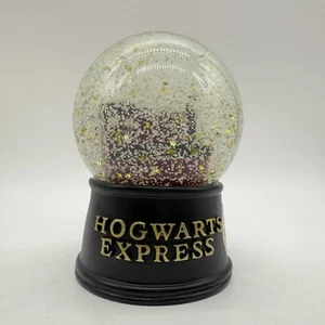Harry Potter Hogwarts Express Snow Globe Lights Up Train Warner Brothers - Picture 1 of 8
