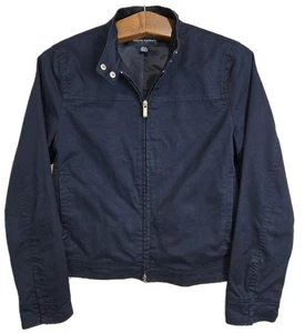 Ralph Lauren Polo Golf Jacke Gr. M Damen dunkelblau Popeline durchgehender Reißverschluss Taschen - Bild 1 von 14