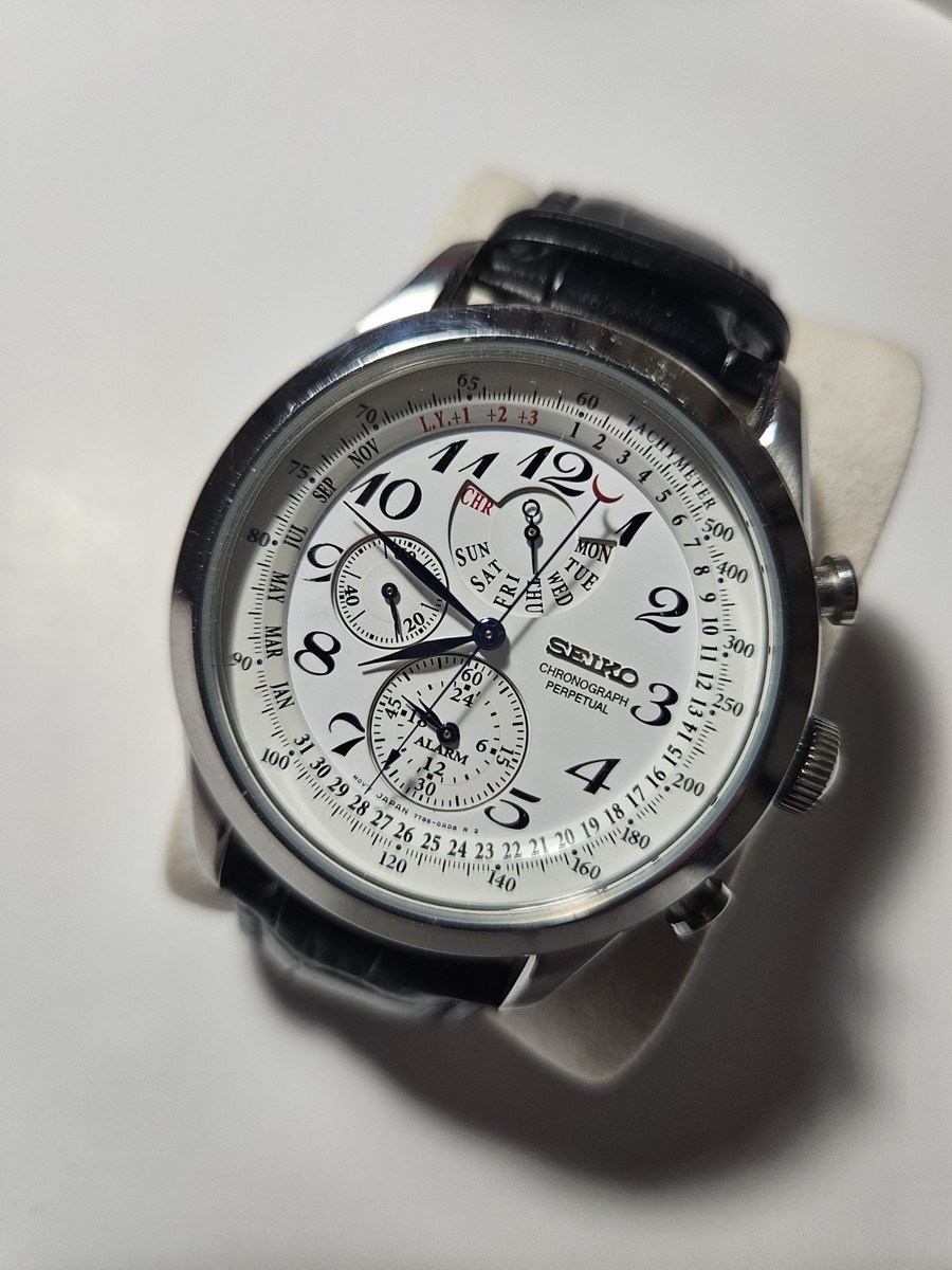 Seiko Quartz Wristwatches with Chronograph for sale - eBay Seiko Quartz Wristwatches with Chronograph for sale - eBay