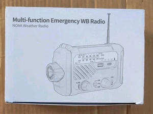 Multi-function Emergency WB Radio With 4 Ways To Charge - Picture 1 of 9