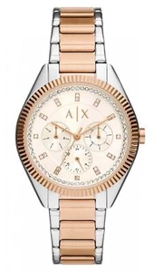 Armani Exchange Giacomo Multifunction watch with silver-rose gold bracelet AX... - Picture 1 of 1