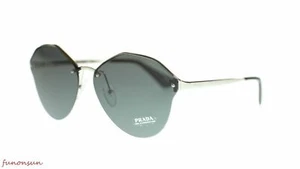Gafas de sol para mujer Prada PR64TS marco redondo de metal 66 mm auténticas - Imagen 1 de 17