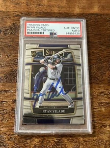 Ryan Vilade IP Signed Panini Select RC Card PSA DNA Coa Slab Autographed Rockies - Picture 1 of 3