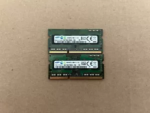 SAMSUNG 8GB 2X4GB 1RX8 PC3L-12800S DDR3-1600MHZ M471B5173BH0-YK0 K1-2(5) - Picture 1 of 5