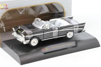 1:32 Signature Models 1957 Chevrolet Bel Air Convertible black - Bild 1 von 3