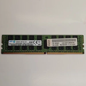 SAMSUNG 32GB DDR4 PC4-2133P Registered ECC Memory M393A4K40BB0-CPB0Q - Picture 1 of 20
