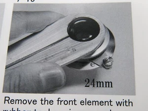 Llave de hierro 24 mm para quitar lente frontal Leica Summaron 35 mm - Imagen 1 de 4