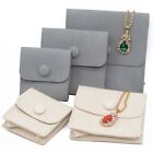 Button Necklace Wrapping Bag Storage Pouch Velvet Bag Jewelry Packaging Bag