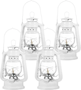 Small Kerosene Lantern Hurricane Lantern Oil Lamp 8 Inch Indoor Outdoor Hanging - Picture 1 of 12